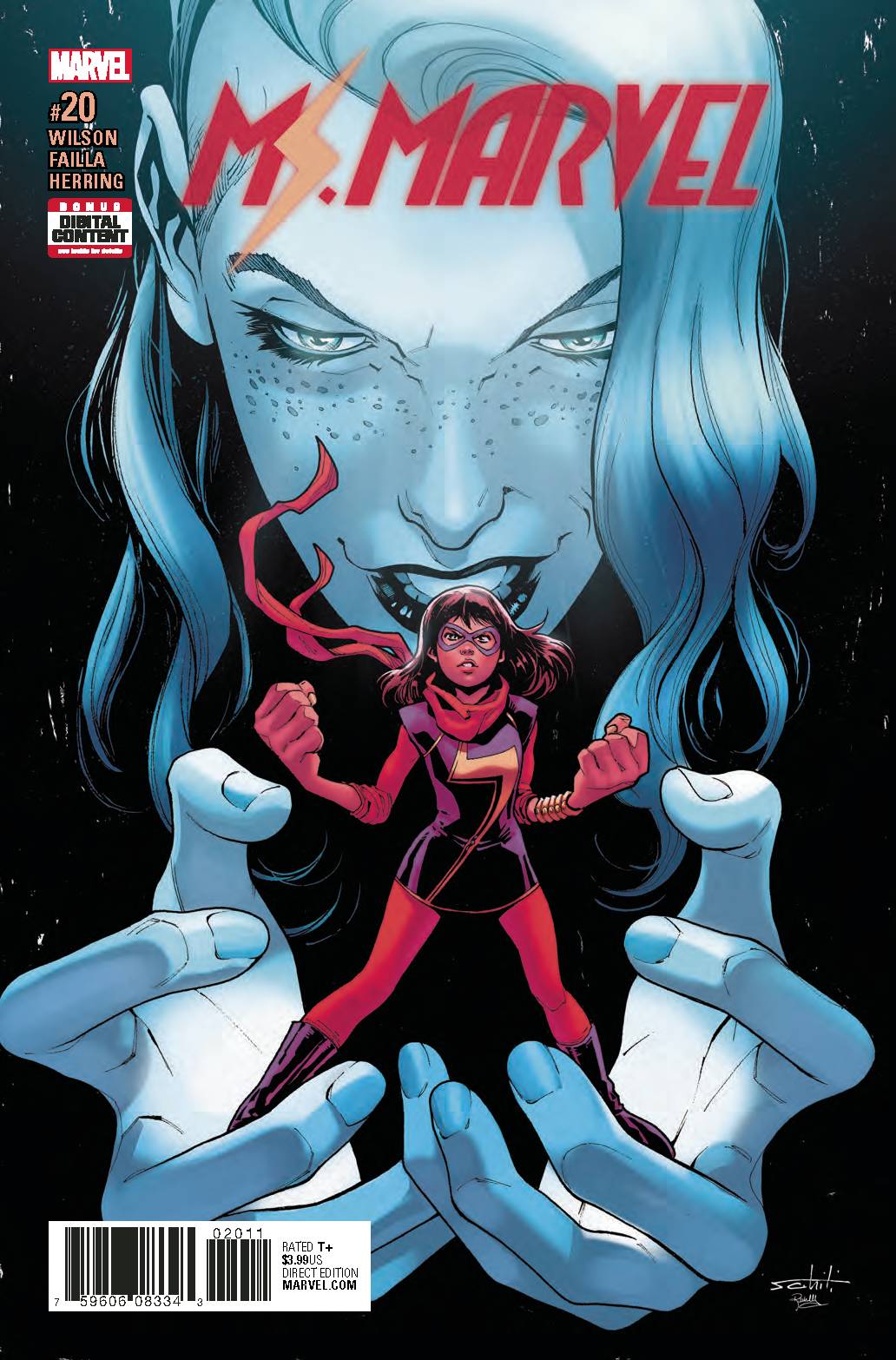 MS MARVEL #20 2017  MARVEL COMICS   