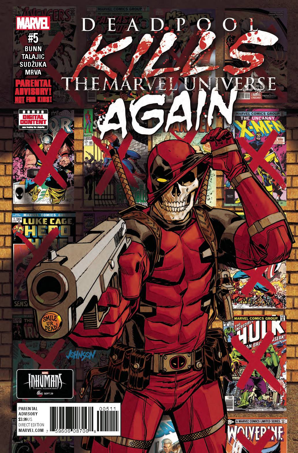 DEADPOOL KILLS MARVEL UNIVERSE AGAIN #5 2017 Deadpool MARVEL COMICS   