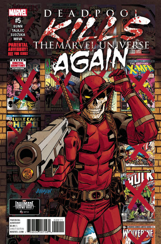 DEADPOOL KILLS MARVEL UNIVERSE AGAIN #5 2017 Deadpool MARVEL COMICS   