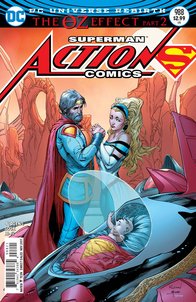 ACTION COMICS 988 LENTICULAR ED (OZ EFFECT) 2017 Action Comics DC COMICS   