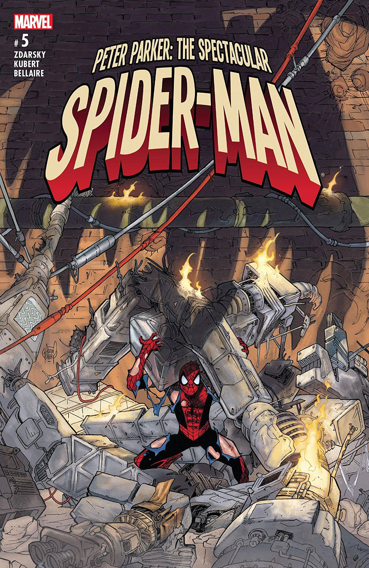 PETER PARKER SPECTACULAR SPIDER-MAN #5 2017