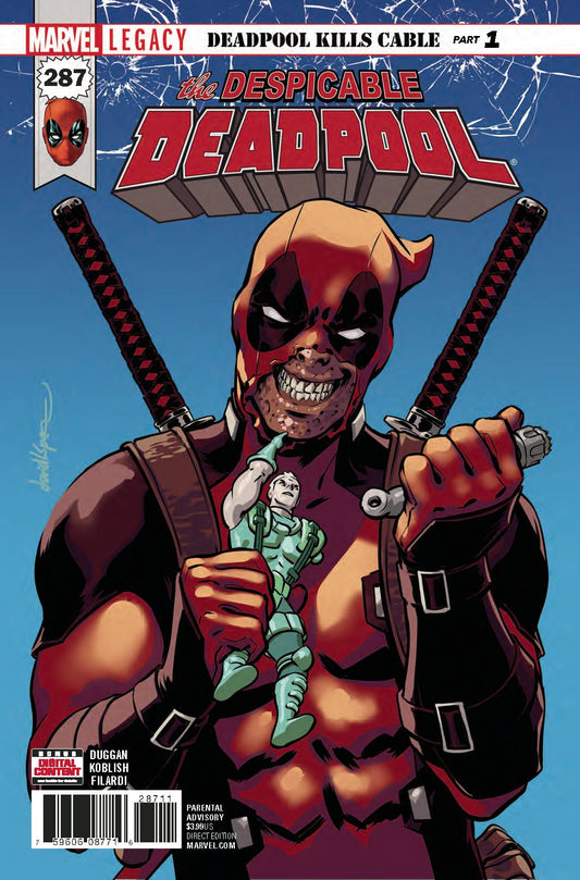 DESPICABLE DEADPOOL #287 2017 Despicable Deadpool MARVEL COMICS   