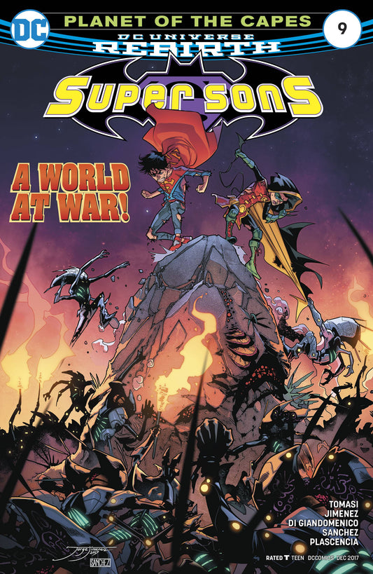 SUPER SONS #9 2017 comic book DC COMICS   