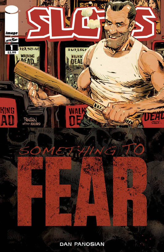 SLOTS #1 CVR A PANOSIAN CVR B WALKING DEAD #100 TRIBUTE VARIANT (MR) 2017  IMAGE COMICS   