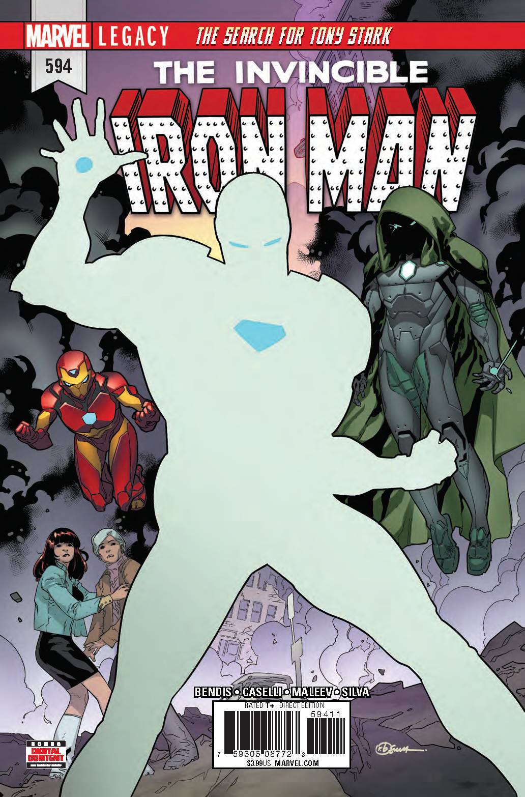 INVINCIBLE IRON MAN #594 2017 Iron Man MARVEL PRH   