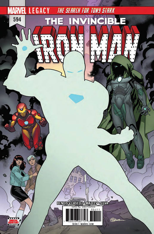 INVINCIBLE IRON MAN #594 2017 Iron Man MARVEL PRH   