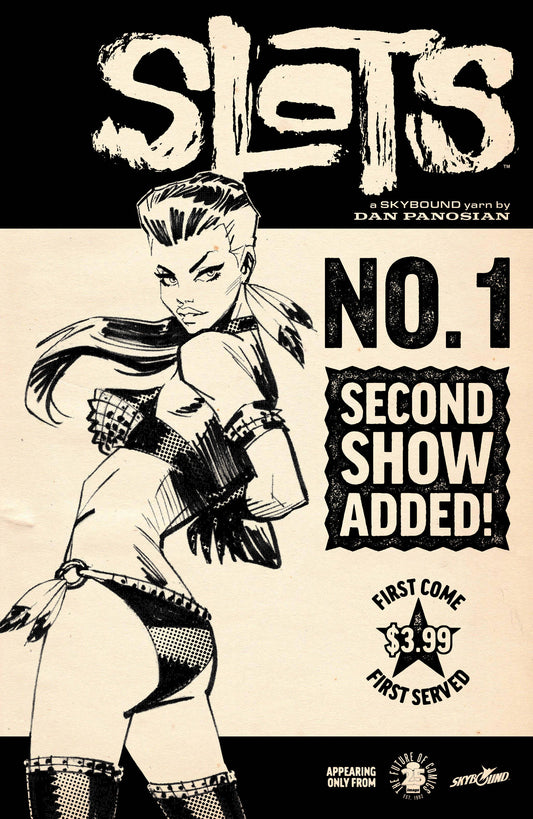 SLOTS #1 2ND PRINT VARIANT (MR) 2017  IMAGE COMICS   