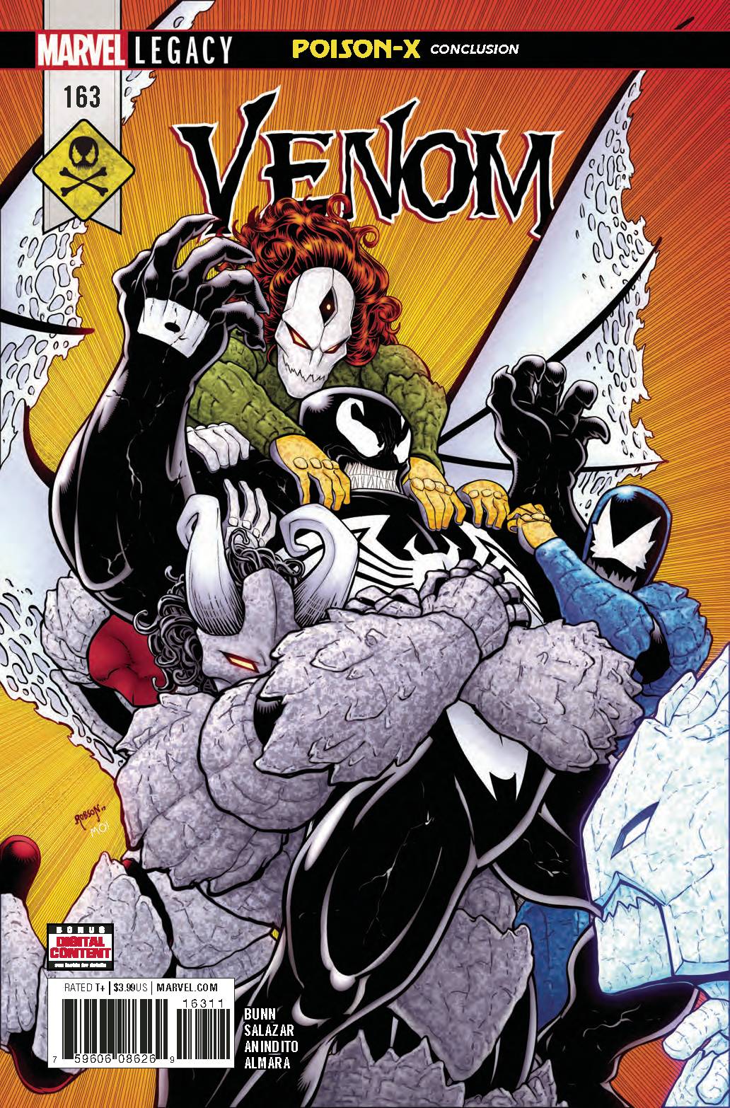 VENOM #163 2018 comic book MARVEL COMICS   