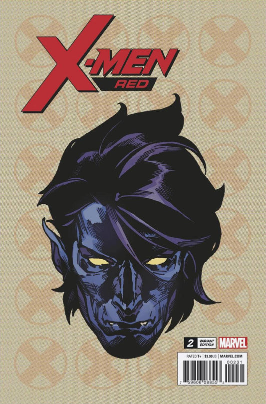 X-MEN RED #2 HEADSHOT 1:10 VARIANT 2018