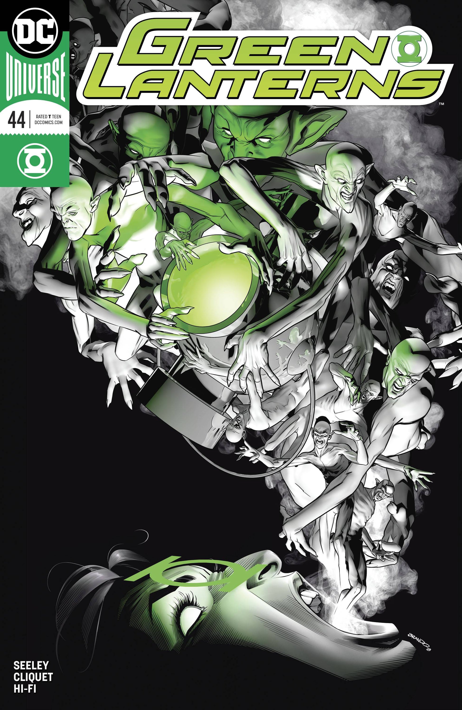 GREEN LANTERNS #44 PETERSON VARIANT REBIRTH 2018 Green Lantern DC COMICS   