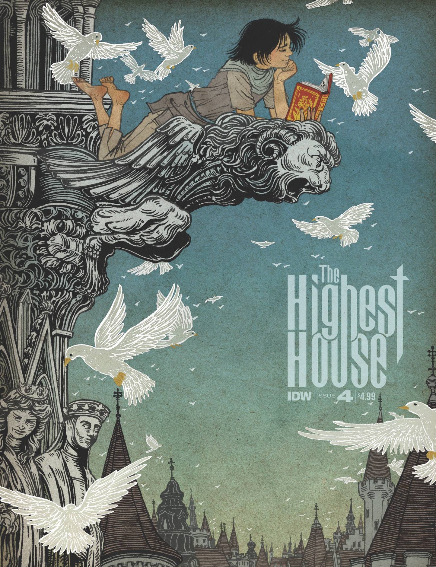 HIGHEST HOUSE #4 CVR A SHIMIZU 2018  IDW PUBLISHING   