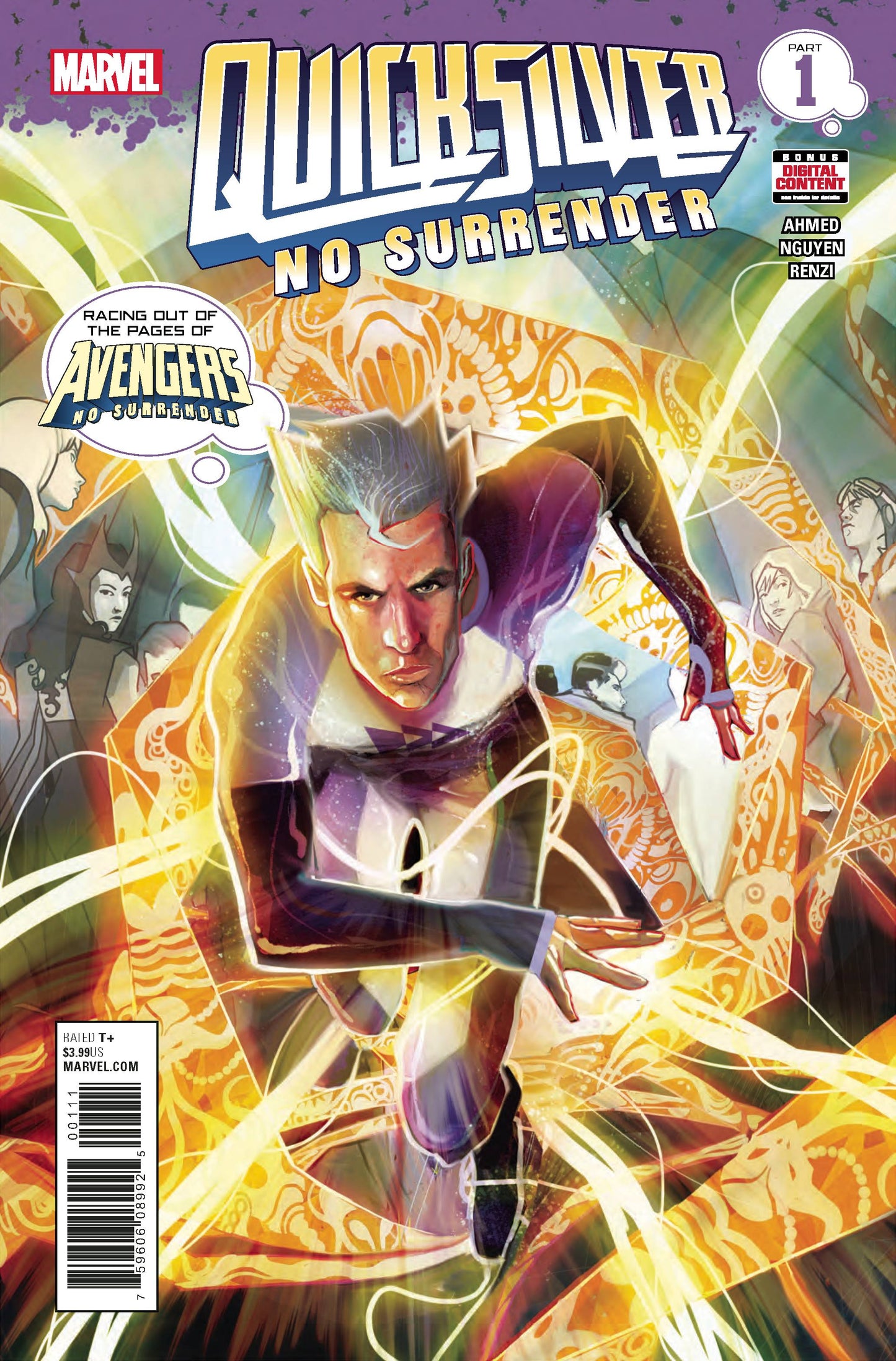 QUICKSILVER NO SURRENDER #1 (OF 5) 2018 X-Men MARVEL COMICS   