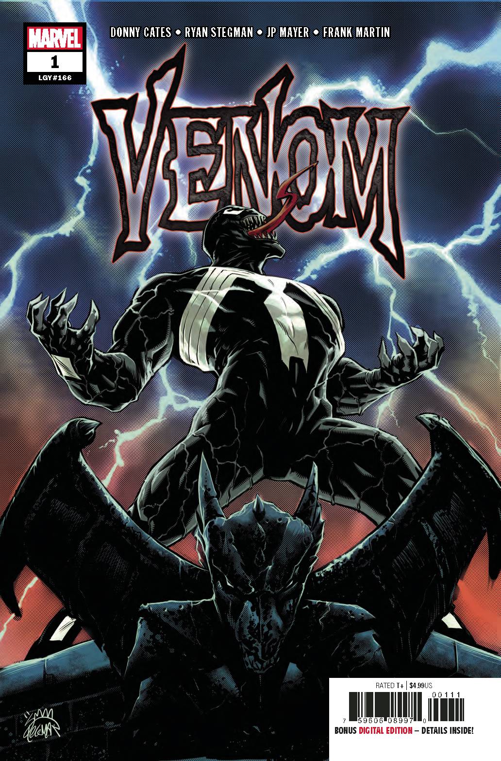 VENOM #1 1ST PRINT 2018 Venom MARVEL COMICS   