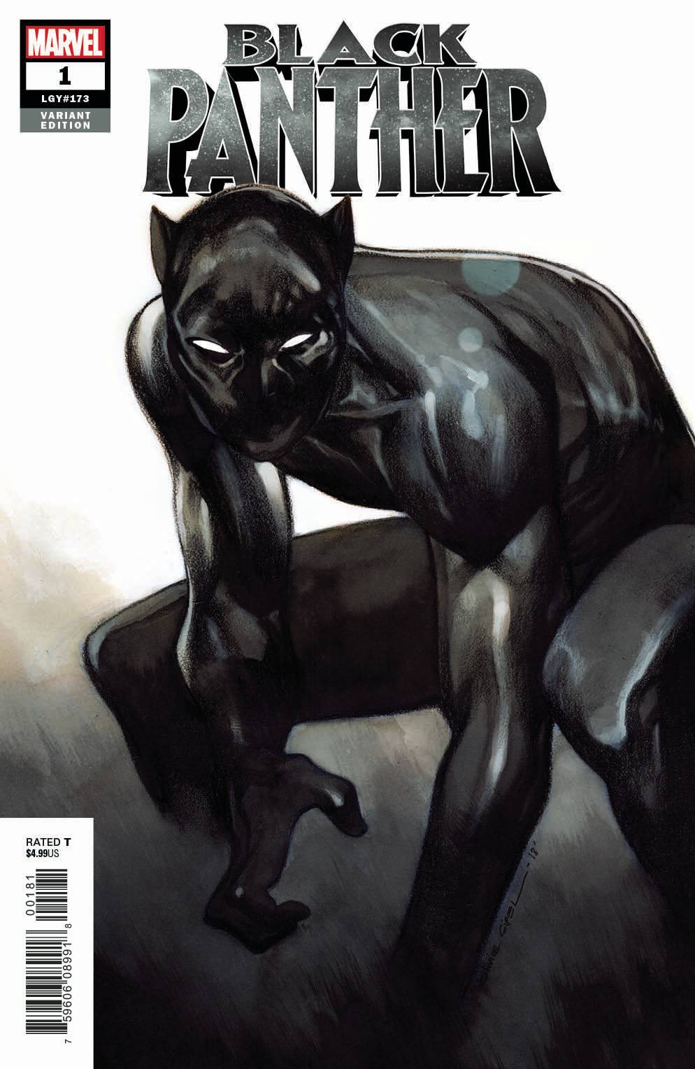 BLACK PANTHER #1 COIPEL 1:50 VARIANT 2018 Black Panther MARVEL COMICS