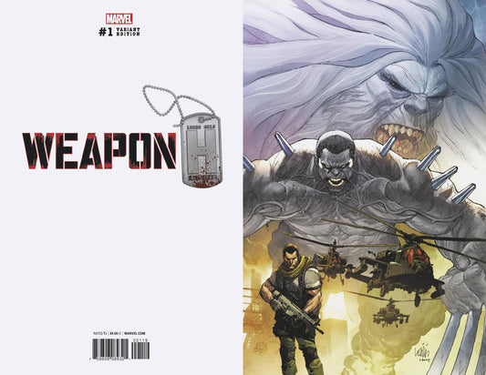 WEAPON H #1 1:100 VIRGIN VARIANT  MARVEL COMICS   