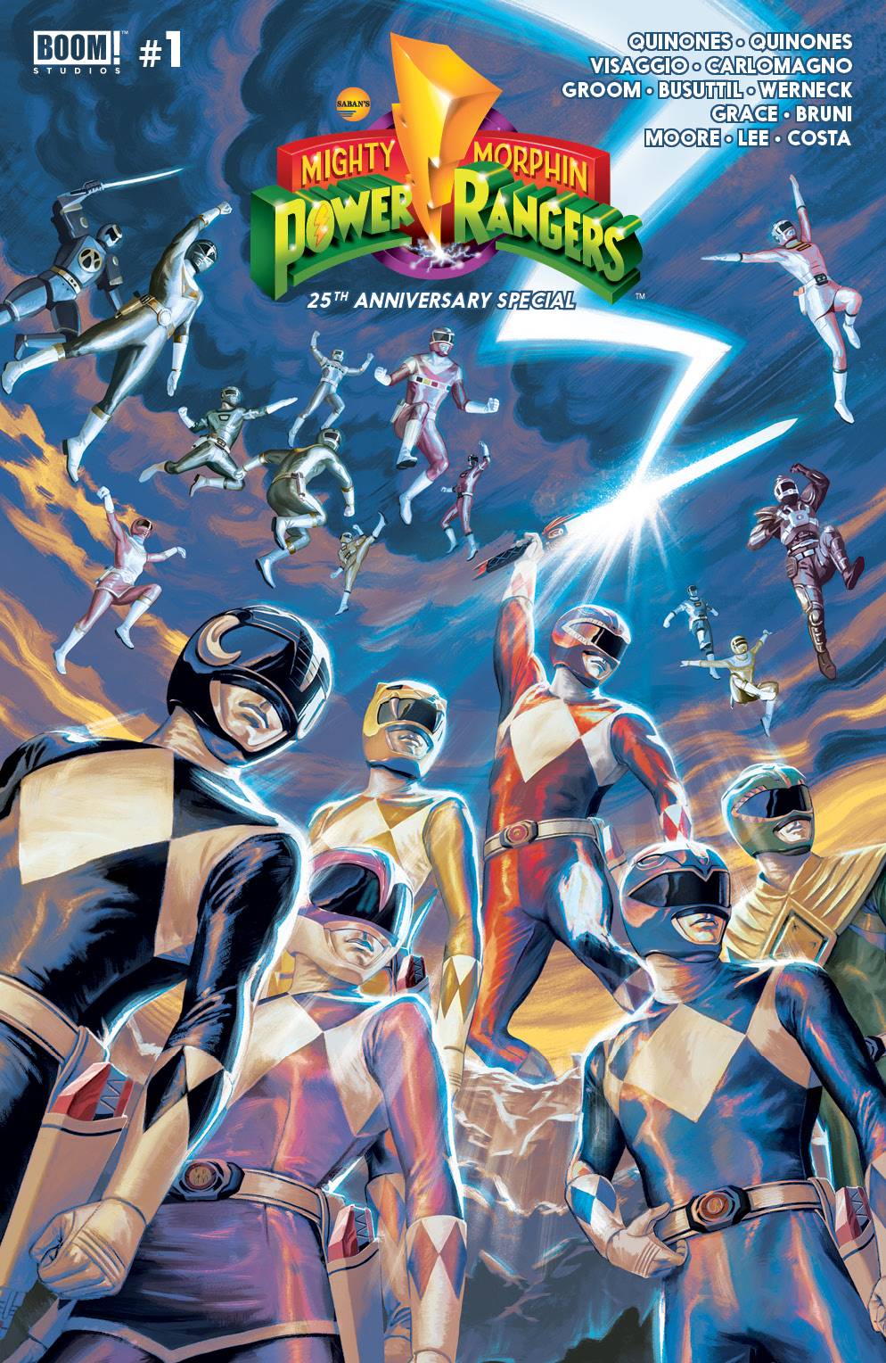 MIGHTY MORPHIN POWER RANGERS ANNIVERSARY SPECIAL #1 2918
