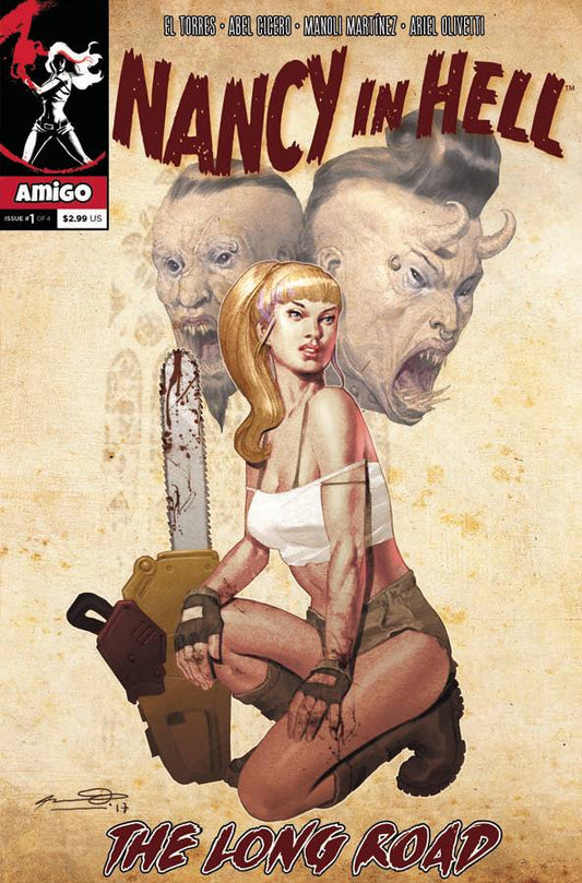 NANCY IN HELL #1 (OF 4) 2018 comic book AMIGO COMICS   