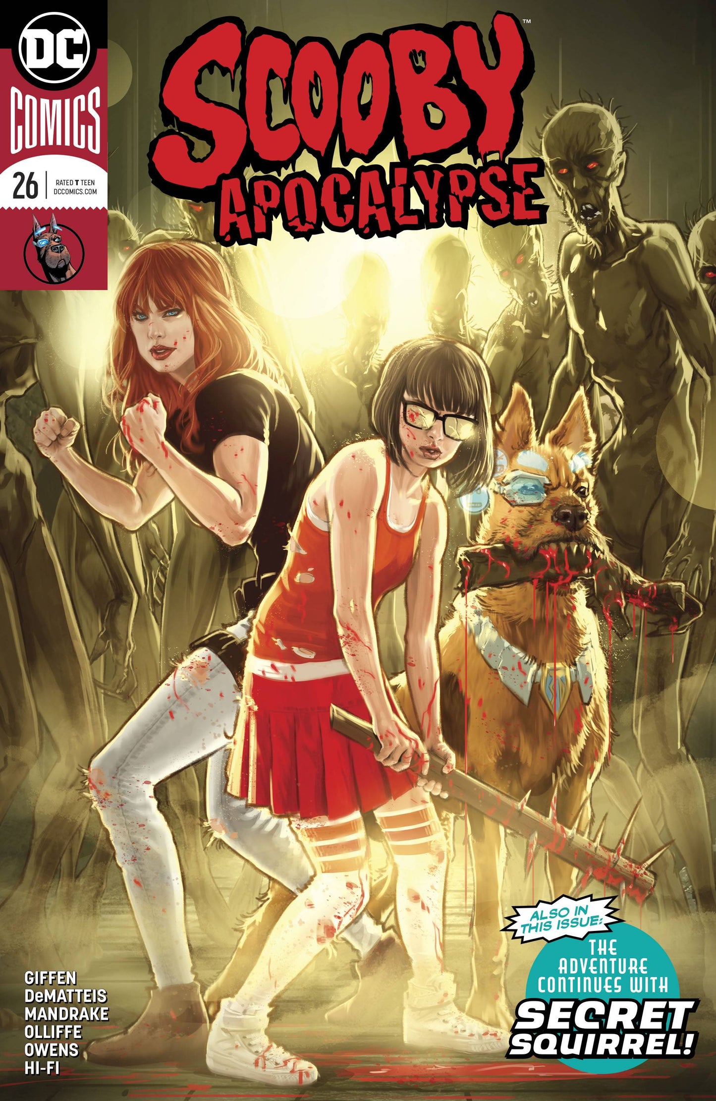 SCOOBY APOCALYPSE #26 2018 Scooby-Doo DC COMICS   
