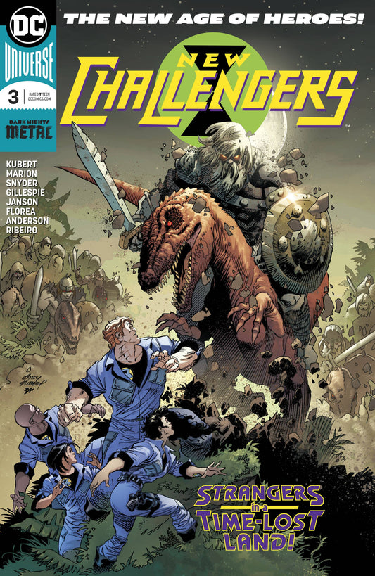 NEW CHALLENGERS #3 2018 comic book DC COMICS   