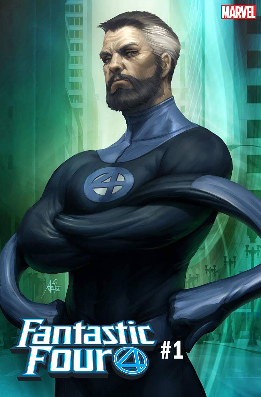 FANTASTIC FOUR #1 MR FANTASTIC ARTGERM VARIANT 2018 Fantastic Four MARVEL COMICS   