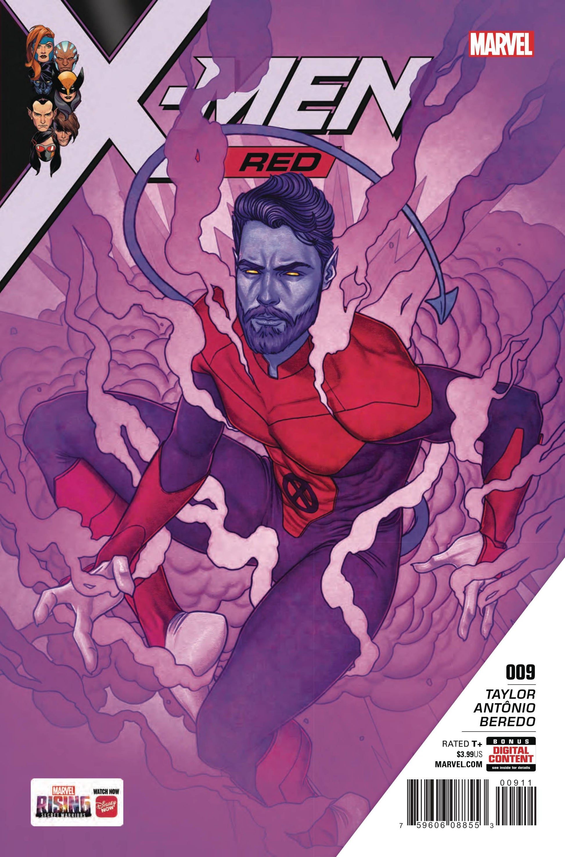 X-MEN RED #9 FRISON 2018 comic book MARVEL PRH   