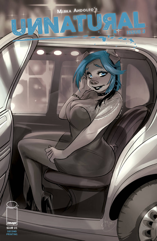 UNNATURAL #3 (OF 12) 2ND PRINT VARIANT (MR) 2018 comic book IMAGE COMICS   