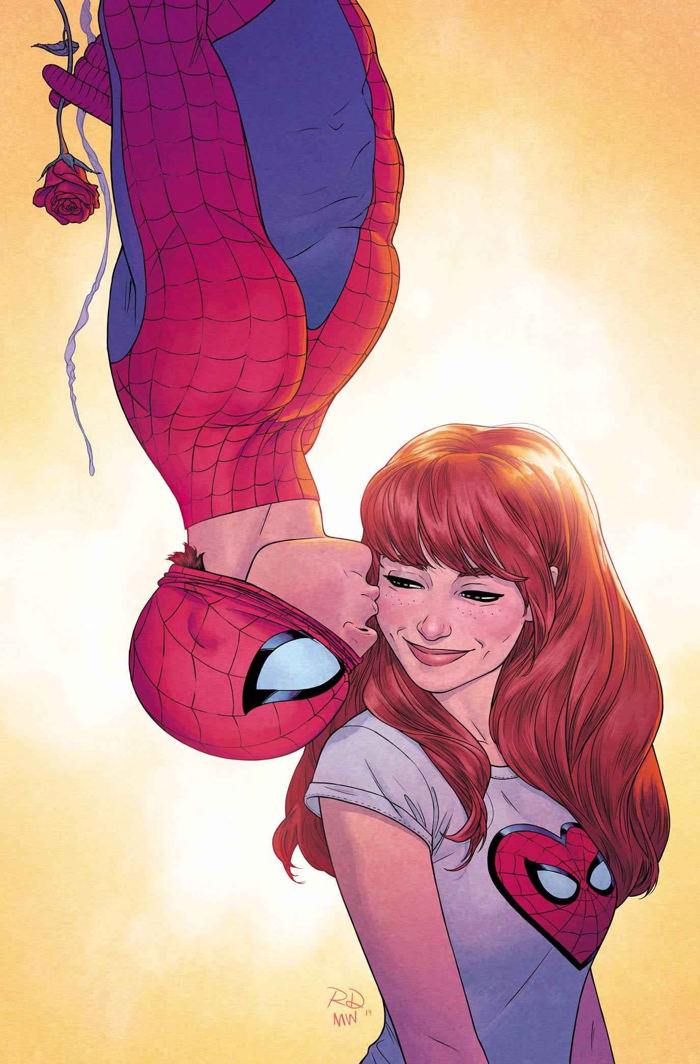 LOVE ROMANCES #1 DAUTERMAN YOUNG GUNS VARIANT 2019 Amazing Spider-Man MARVEL COMICS   