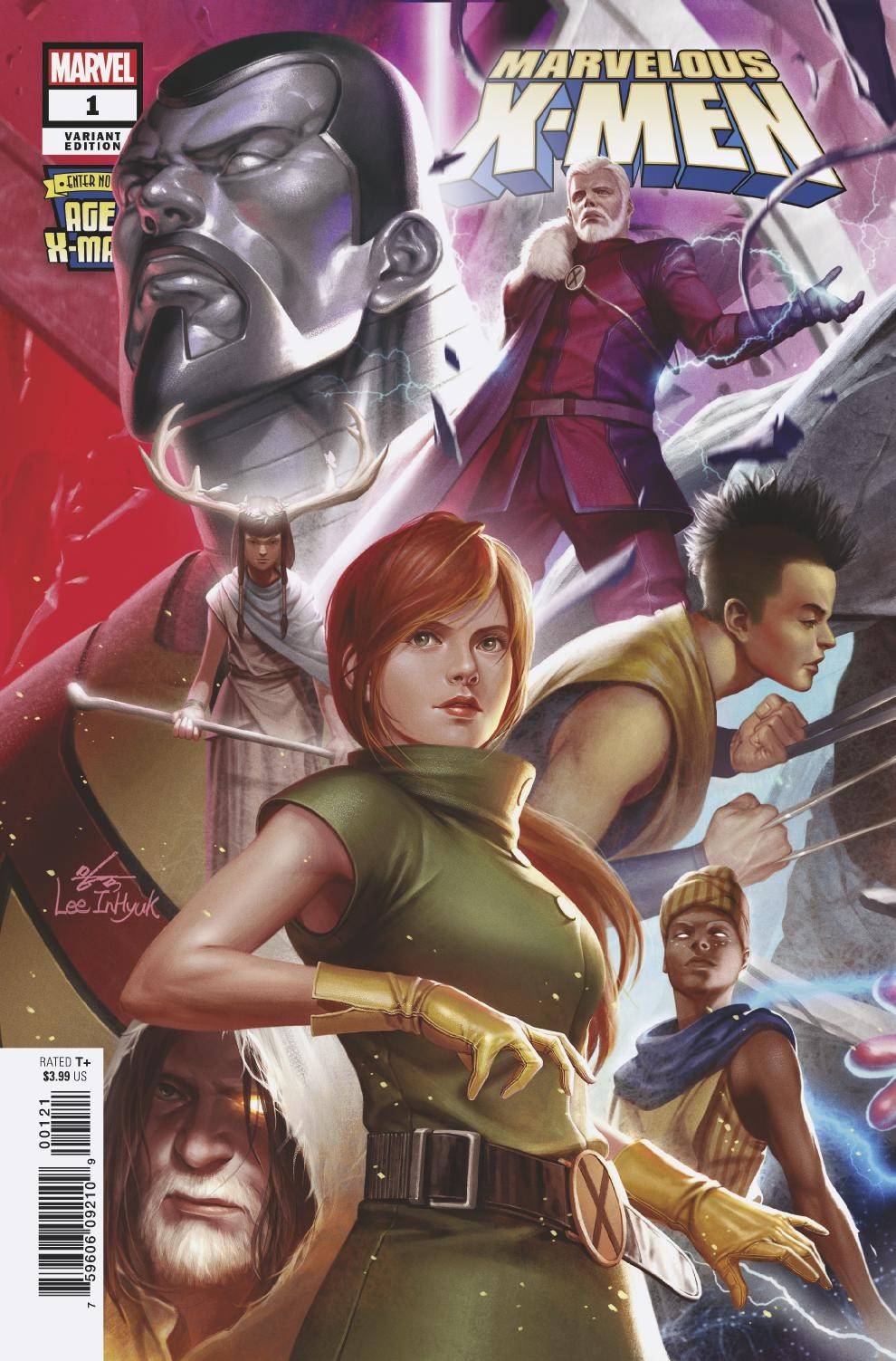 AGE OF X-MAN MARVELOUS X-MEN #1 (OF 5) INHYUK LEE CONNECTING 2019 comic book MARVEL COMICS   