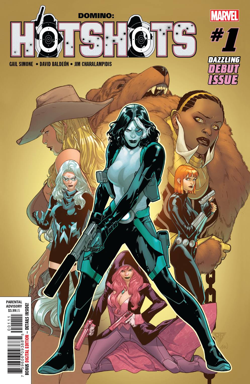 DOMINO HOTSHOTS #1 (OF 5) 2019 X-Men MARVEL COMICS   