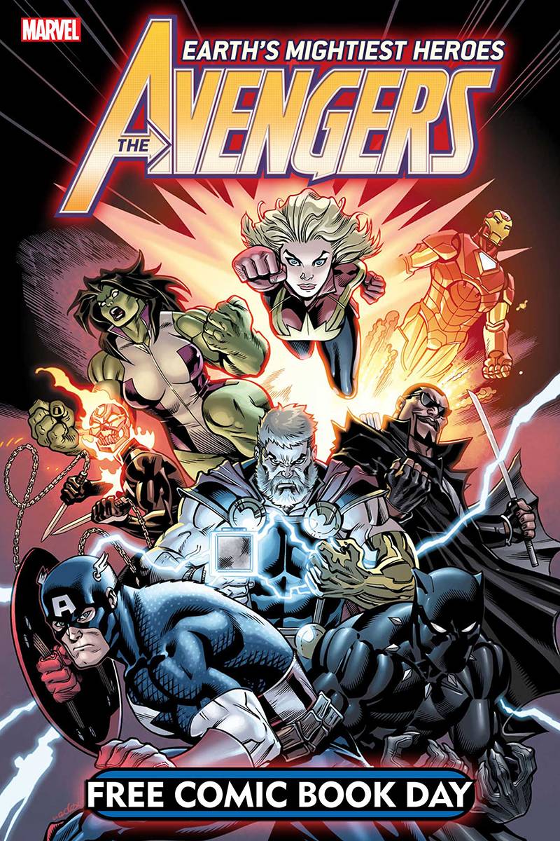 AVENGERS #1 UNSTAMPED FCBD 2019 Avengers MARVEL COMICS   