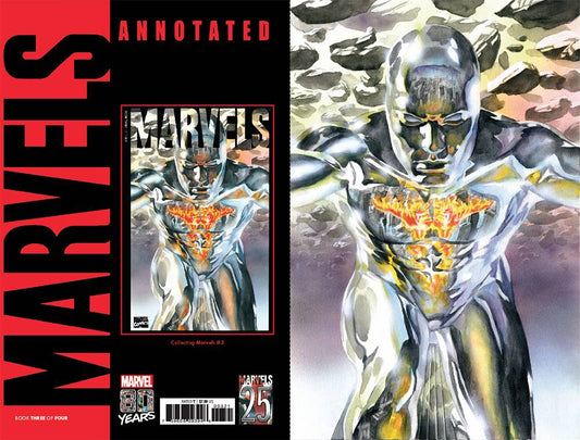 MARVELS ANNOTATED #3 (OF 4) ALEX ROSS VIRGIN VARIANT 2019