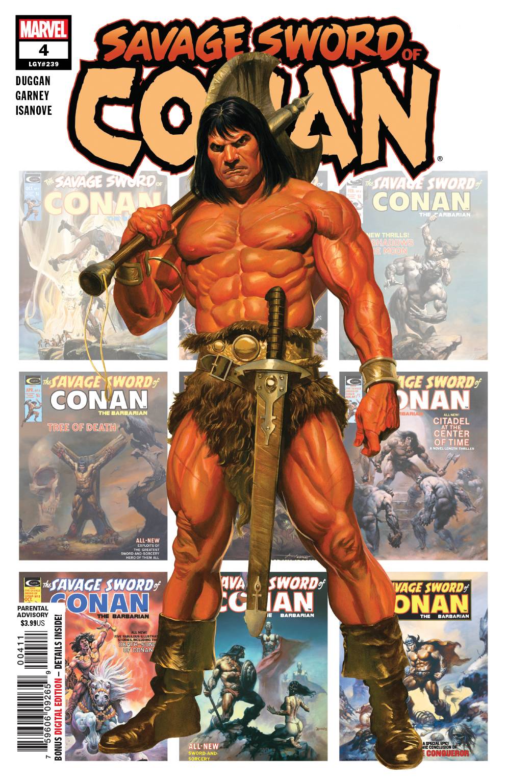 SAVAGE SWORD OF CONAN #4 2019 comic book MARVEL COMICS   