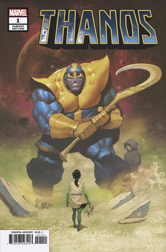 THANOS #1 (OF 6) OLIVETTI VARIANT 2019 comic book MARVEL COMICS   