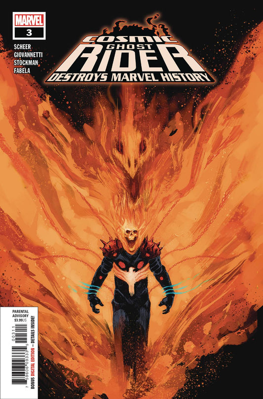 COSMIC GHOST RIDER DESTROYS MARVEL HISTORY #3 (OF 6)ZAFFINO COVER 2019