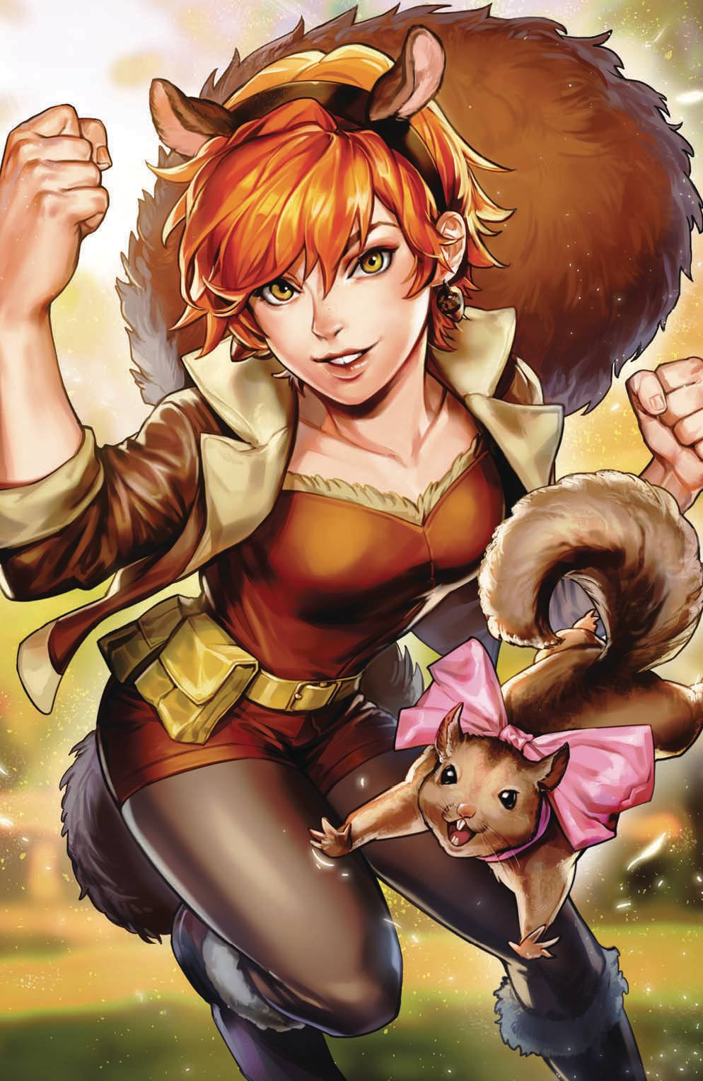 UNBEATABLE SQUIRREL GIRL #44 SUJIN JO MARVEL BATTLE LINES VIRGIN VARIANT 2019 Squirrel Girl MARVEL COMICS   