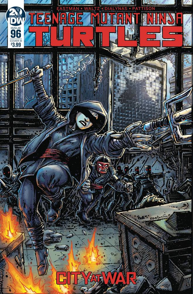 TMNT ONGOING #96 COVER B EASTMAN VARIANT 2019
