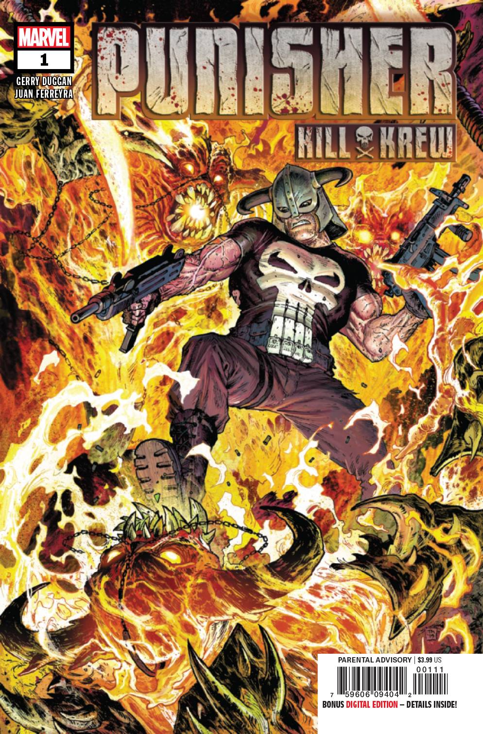 PUNISHER KILL KREW #1 2019 Punisher MARVEL COMICS   