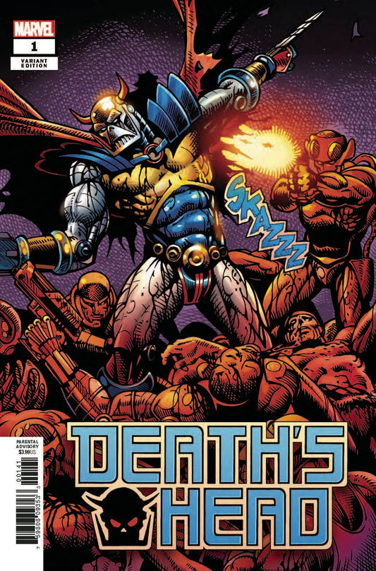 DEATHS HEAD #1 (OF 4) SHARP REMASTERED 1:50 VARIANT 2019 comic MARVEL COMICS   