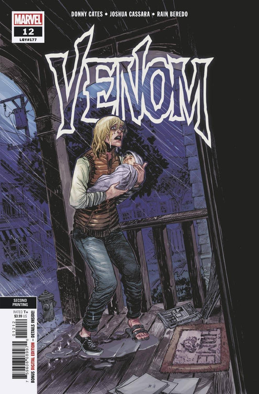 VENOM #12 2ND PRINT VARIANT 2019 Venom MARVEL COMICS   