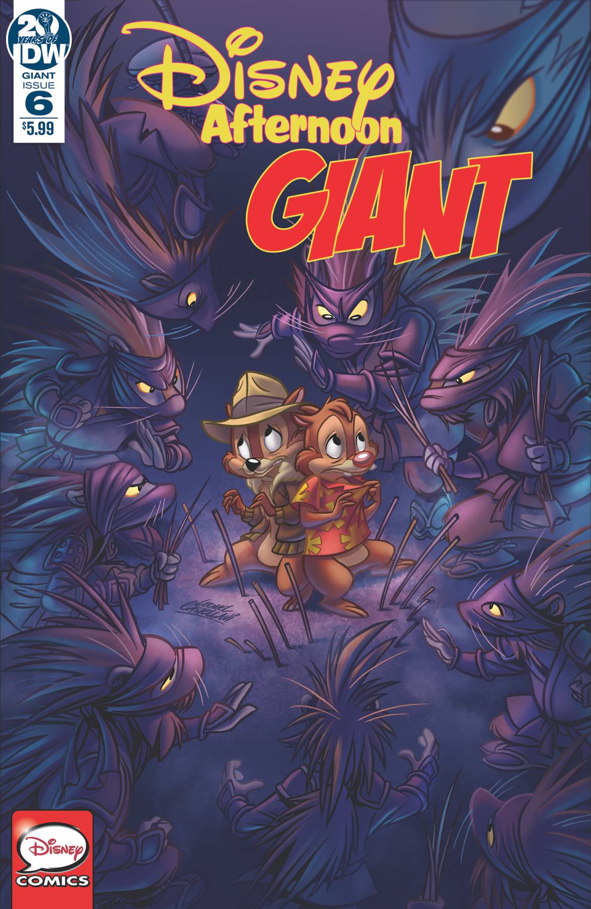 DISNEY AFTERNOON GIANT #6 2019 comic book IDW PUBLISHING   