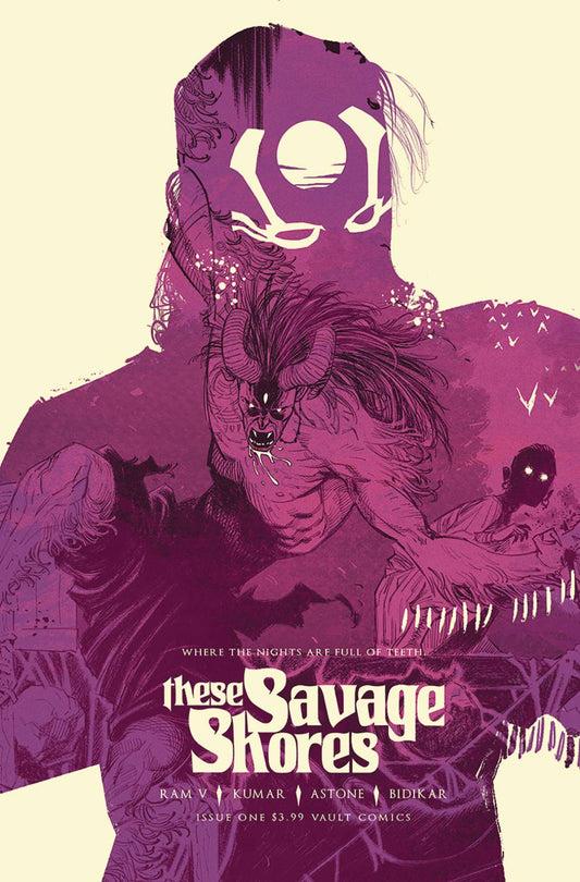 THESE SAVAGE SHORES #1 4TH PRINT VARIANT 2019 comic book VAULT COMICS   