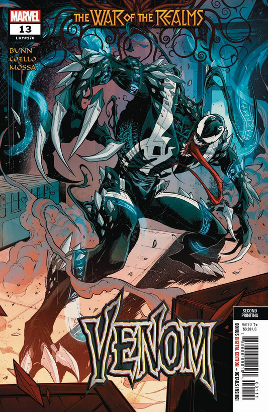 VENOM #13 2ND PRINT VARIANT 2019 comic book MARVEL COMICS   