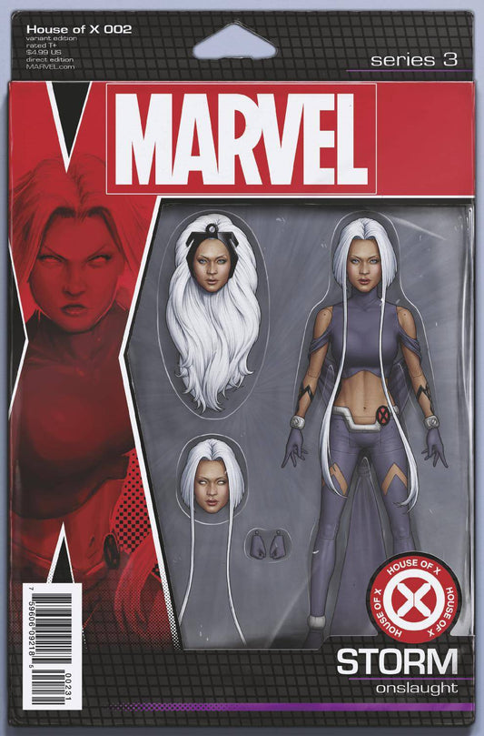 HOUSE OF X #2 (OF 6) CHRISTOPHER ACTION FIGURE STORM VARIANT 2019