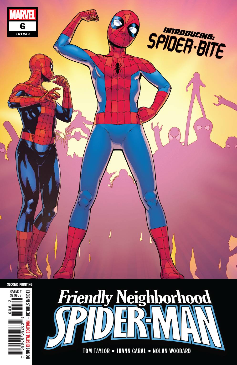 FRIENDLY NEIGHBORHOOD SPIDER-MAN #6 2ND PRINT VARIANT (1ST APP SPIDER-BITE) 2019 Spider-Man MARVEL COMICS   