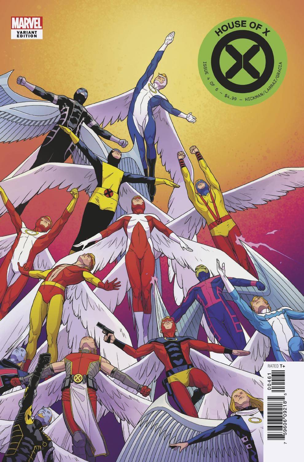 HOUSE OF X #4 (OF 6) CHARACTER DECADES VARIANT 2019 House of X MARVEL COMICS   