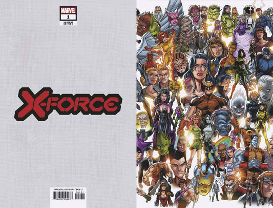 X-FORCE #1 BAGLEY EVERY MUTANT EVER DX VARIANT