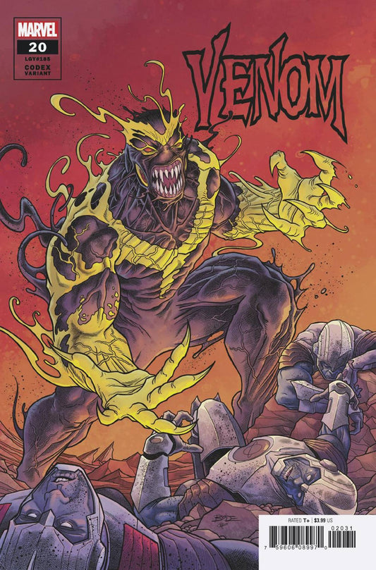 VENOM #20 CODEX VARIANT 2019 comic book MARVEL COMICS   