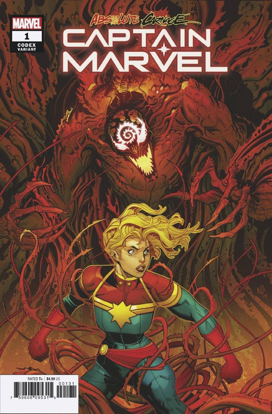 ABSOLUTE CARNAGE CAPTAIN MARVEL #1 CODEX VARIANT 2019