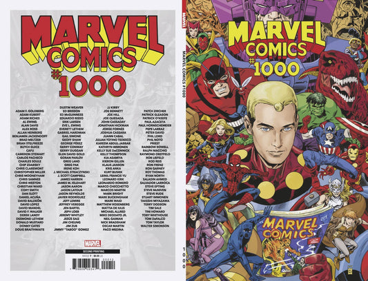MARVEL COMICS #1000 2ND PRINT BUCKINGHAM VARIANT 2019 DC COMICS