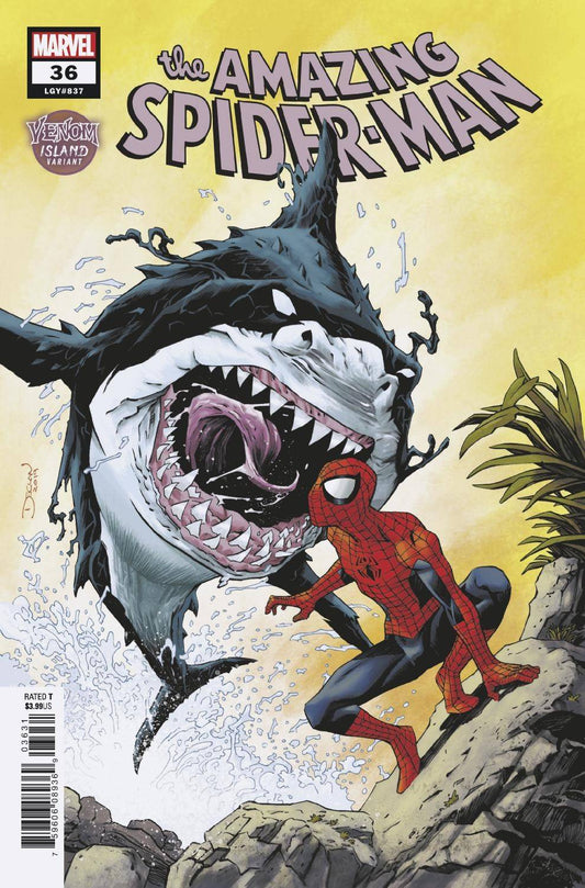 AMAZING SPIDER-MAN #36 2099 VENOM ISLAND VARIANT 2019 Amazing Spider-Man MARVEL COMICS   